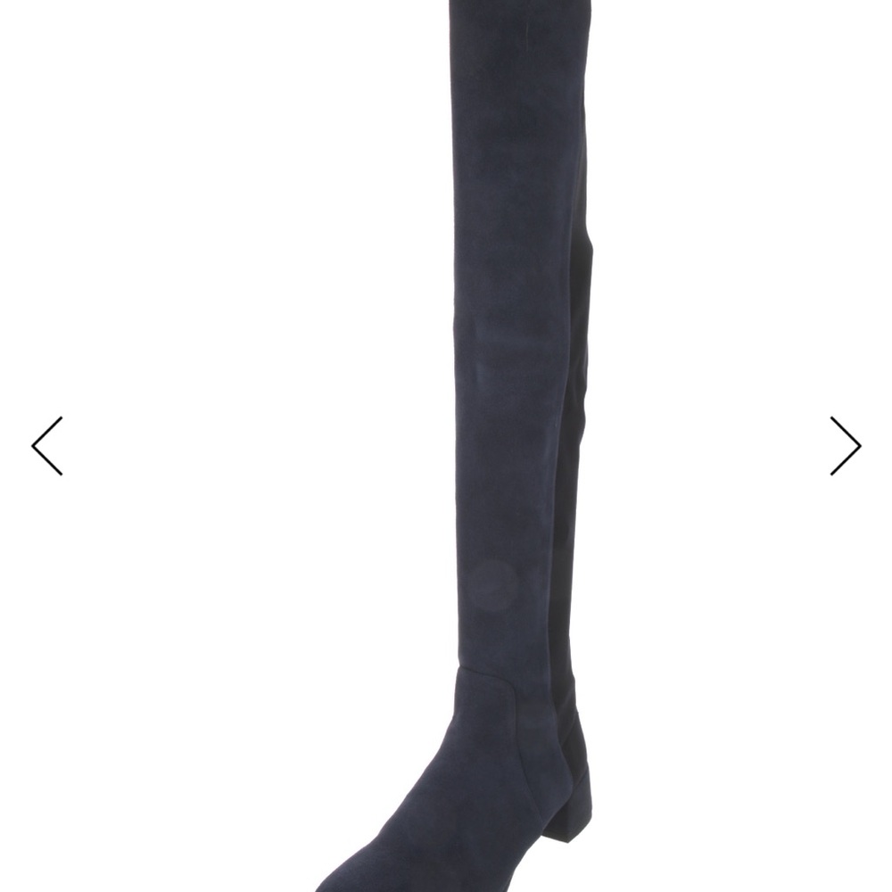 Stuart Weitzman Navy Over-the-Knee Boots